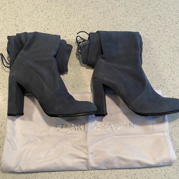 Stuart Weitzman Hiline Over The Knee Boots - Picture 10 of 11